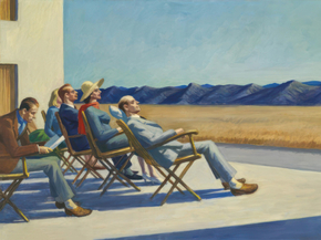Edward Hopper | Эдвард Хоппер - Люди на солнце