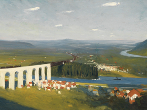 Edward Hopper | Эдвард Хоппер - Долина Сены