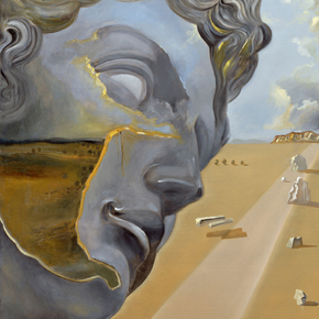 Salvador Dali | Сальвадор Дали - Голова Джулиано ди Медичи Микеланджело