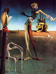 Salvador Dali | Сальвадор Дали - Женщина с цветочной головой