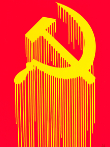 Zevs - Liquidated hammer and sickle
