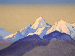 Roerich Nicholas | Рерих Николай - Гималаи. Вершины, озаренные солнцем