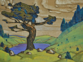Roerich Nicholas | Рерих Николай - Поцелуй Земле