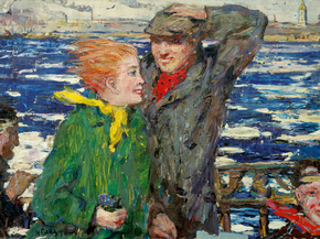 Илья Глазунов - Весенняя Нева, 1955