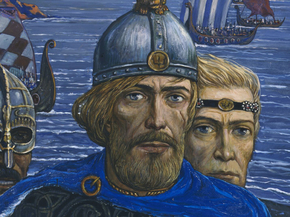 Илья Глазунов - Внуки Гостомысла Рюрик, Трувор, Синеу, 1986