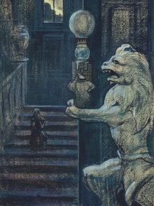 Илья Глазунов - Неточка на лестнице, 1970