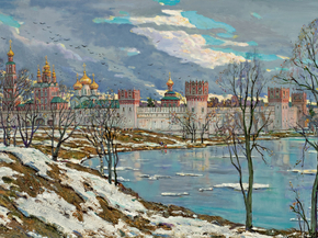 Илья Глазунов - Новодевичий монастырь, 1999