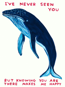 David Shrigley - Whale | Дэвид Шригли