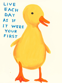 David Shrigley - Live Each Day AsIfIt Were Your First | Дэвид Шригли
