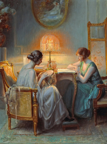 Delphin Enjolras - Le boudoir | Дельфен Анжольра