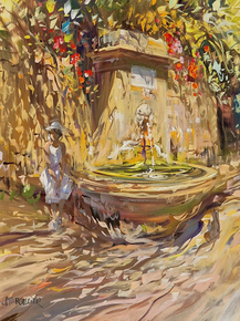 Laurent Parcelier - La petite fontaine | Лоран Парселье