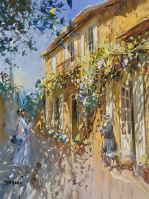 Laurent Parcelier - Ombres et lumiere sur la maison | Лоран Парселье