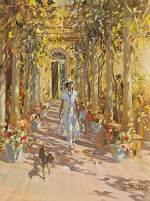 Laurent Parcelier - Promenade sous la tonnelle | Лоран Парселье