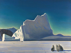 Rockwell Kent - Seal Hunter North Greenland, 1933 | Рокуэлл Кент