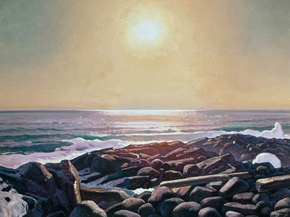 Rockwell Kent - Sun On The Sea Monhegan Maine, 1910 | Рокуэлл Кент