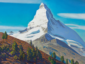 Rockwell Kent - The Matterhorn, 1965 | Рокуэлл Кент