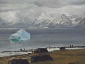 Rockwell Kent - Spring Thaw Greenland, 1932 | Рокуэлл Кент