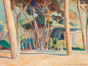 Rockwell Kent - Landscape, 1925 | Рокуэлл Кент