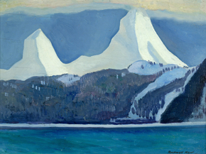 Rockwell Kent - Snowy Peaks | Рокуэлл Кент