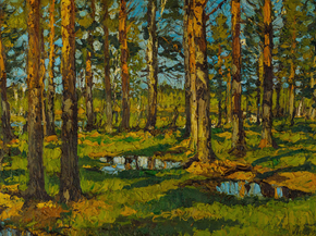 Леонард Туржанский - Вешние-воды, 1927 Леонард Туржанский - Вешние-воды, 1927