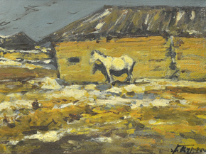 Леонард Туржанский - Весной, 1923 Леонард Туржанский - Весной, 1923