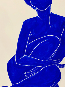 Henri Matisse | Анри Матисс - Синяя девушка Henri Matisse | Анри Матисс - Синяя девушка