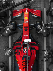 Болид Формулы 1 Ferrari