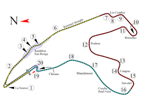 Spa-Francorchamps of Belgium | Спа-Франкоршам
