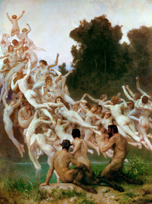 Bouguereau William | Бугеро Вильям - Ореады