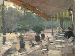 Коровин Константин - Парижское Кафе, 1890