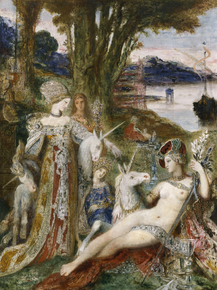 Gustave Moreau | Гюстав Моро - Единороги