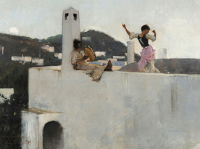 John Singer Sargent - Capri | Джон Сингер Сарджент