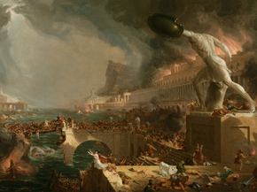 Asher Durand - The Course of Empire Destruction, 1836 | Ашер Браун Дюран Asher Durand - The Course of Empire Destruction, 1836 | Ашер Браун Дюран