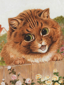 Louis William Wain - A Happy Face | Луис Уильям Уэйн