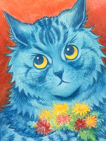 Louis William Wain - A shy offering | Луис Уильям Уэйн