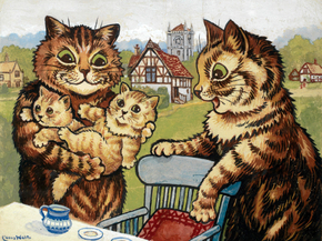 Louis William Wain - Family matters | Луис Уильям Уэйн