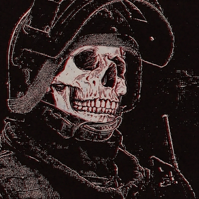 Череп в военной форме