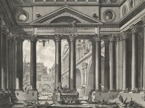 Giambattista Piranesi - Frontispice | Пиранези Джованни Giambattista Piranesi - Frontispice | Пиранези Джованни