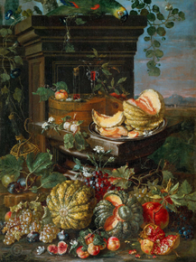 Paolo Porpora - Still Life with Flowers and Fruit | Паоло Порпора