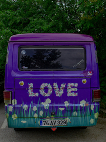 Volkswagen Retro VW T1 - Хиппи фургон