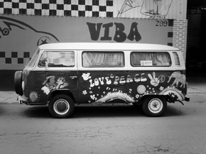 Volkswagen Retro VW T1 - Хиппи фургон
