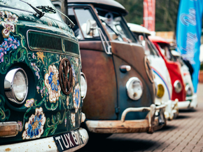 Volkswagen Retro VW T1 - Хиппи фургон