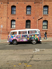 Volkswagen Retro VW T1 - Хиппи фургон
