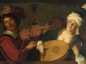 Gerrit van Honthorst - The Concert | Геррит Ван Хонтхорст