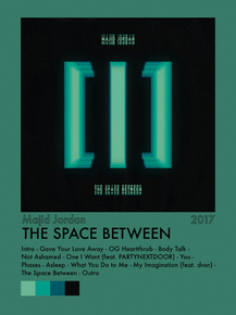Majid Jordan, 2017 - THE SPACE BETWEEN