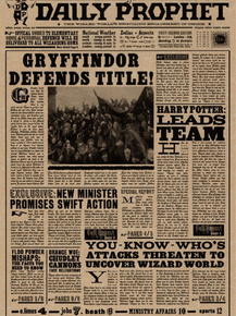 Harry Potter - Daily Prophet | Гарри Поттер