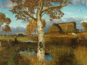 Otto Modersohn - Herbst im Moor 1895 | Отто Модерзон