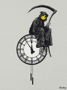 Banksy - Мрачный Жнец Бэнкси