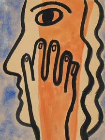 Fernand Leger | Фернан Леже - Голова женщины