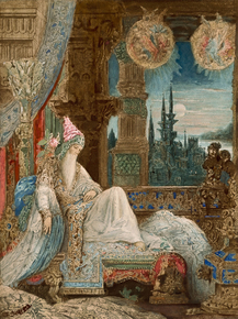 Gustave Moreau | Гюстав Моро - Призрачный сон, 1881